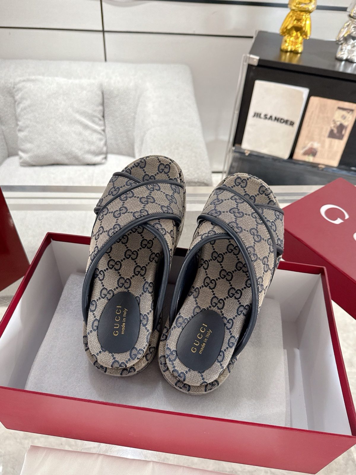 Gucci Platform Sandal Slippers Size 36-44 - Image 4