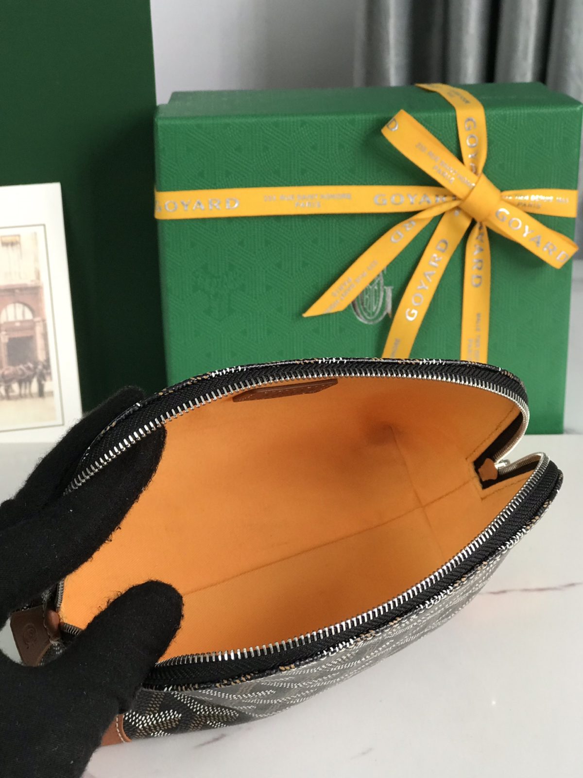 Goyard Vendome Pouch Clutch Size 17.5*14*6.5cm - Image 7