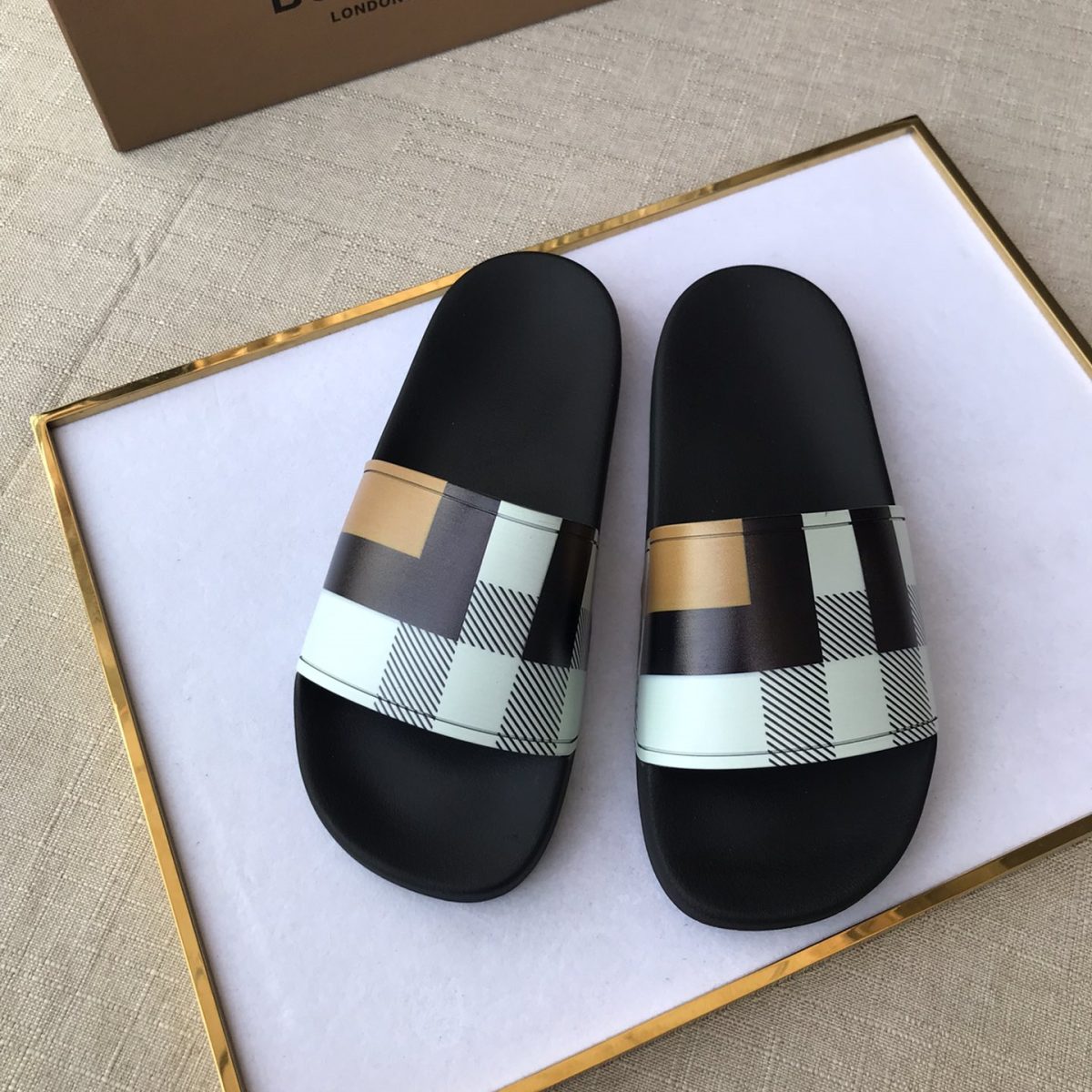 Burberry Mens Women Sandals Gr. 36-46 - Image 2
