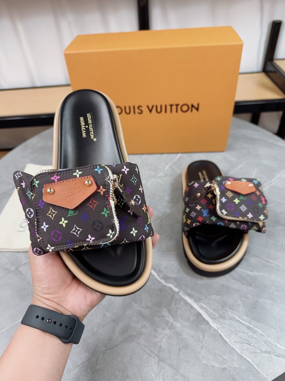 Louis Vuitton Pool Pillow Flat Comfort Slippers Size 36-46 - Image 7
