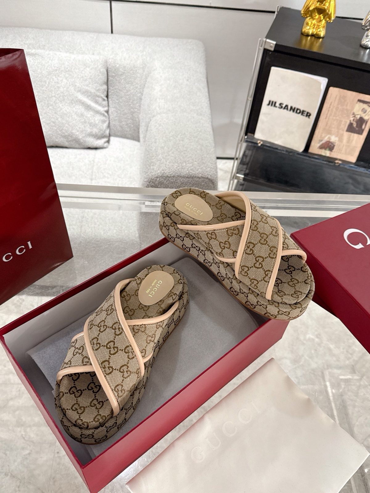 Gucci Platform Sandal Slippers Size 36-44 - Image 5