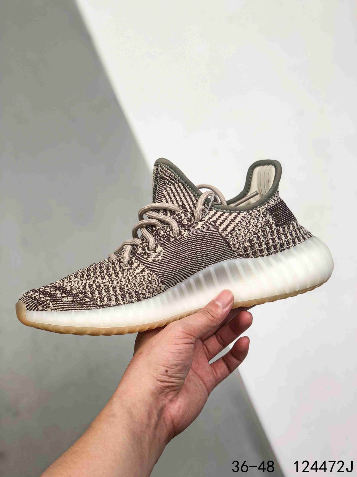 Yeezy 350 Boost 350 V2 Mens/Women Sneakers Shoes Light Green 36 - 45 - Image 7