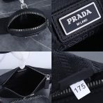 Prada 2VH113 Re-Nylon and Saffiano Leather Shoulder Bags Size 24*18.5*6cm - Image 10