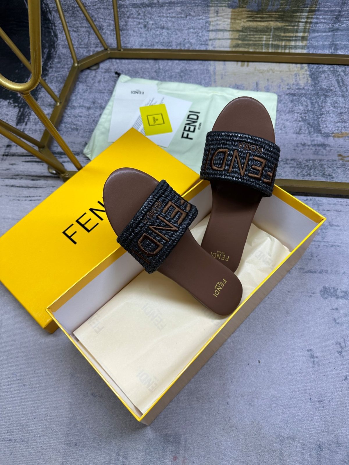 Fendi Slippers Size 36-42 - Image 6