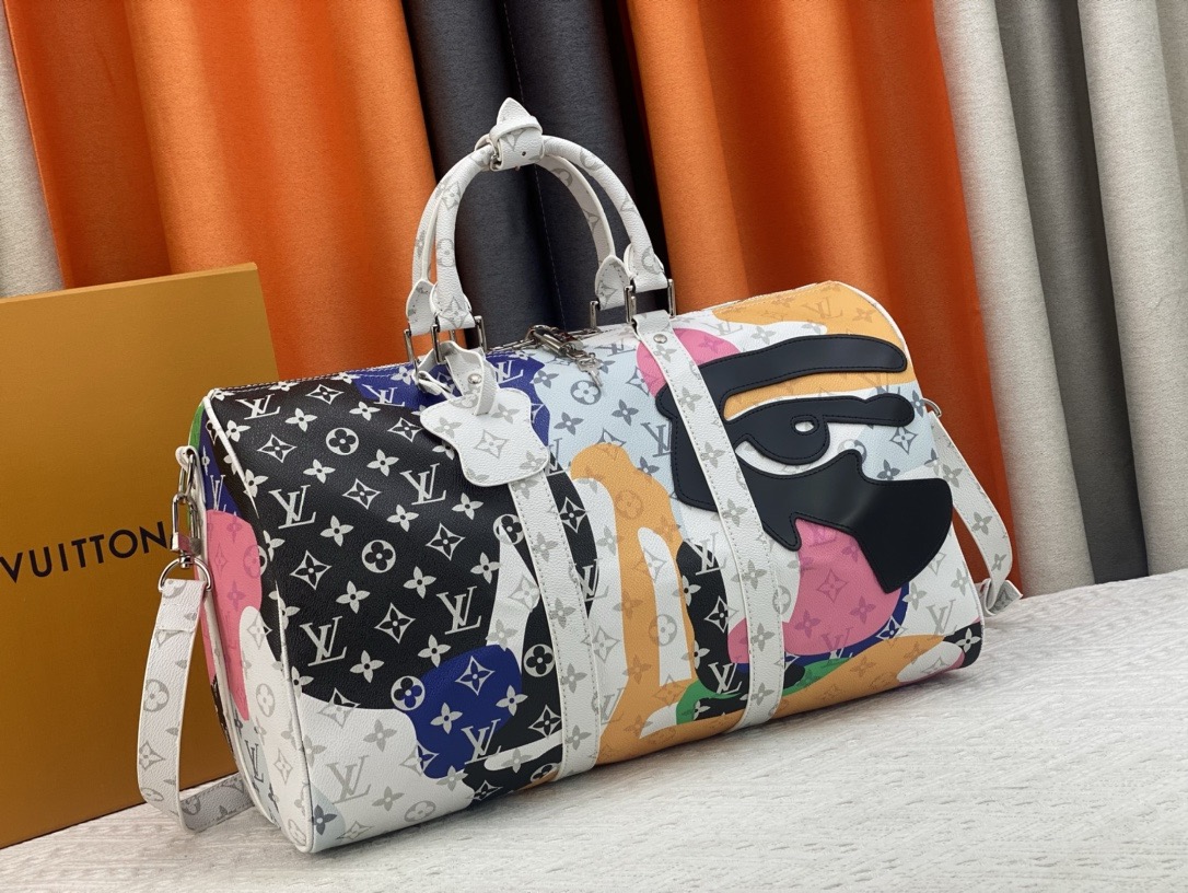 01df3cfae6c69f3f.jpg Louis Vuitton Keppall Travel Bags 50*29*23cm - Image 2