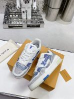 Louis Vuitton LV Trainer Diamond Sneaker Size 36-46 - Image 3