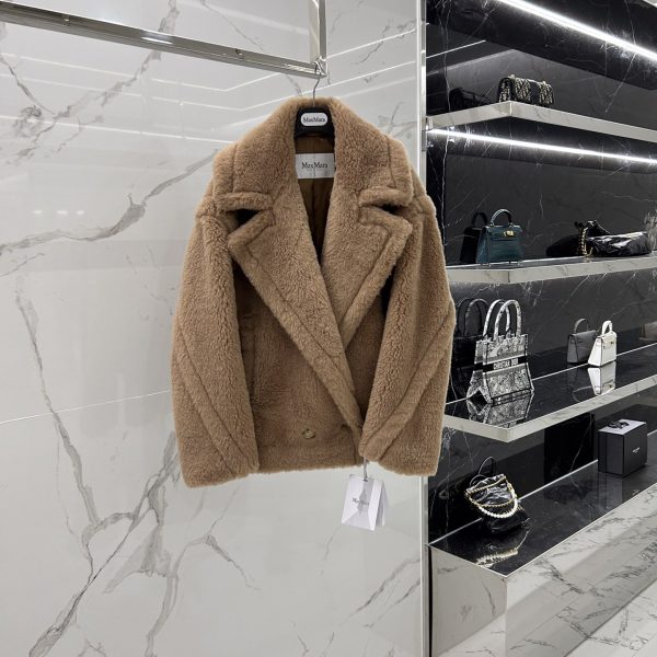 Max Mara Teddy fur Short coat Size XS-M