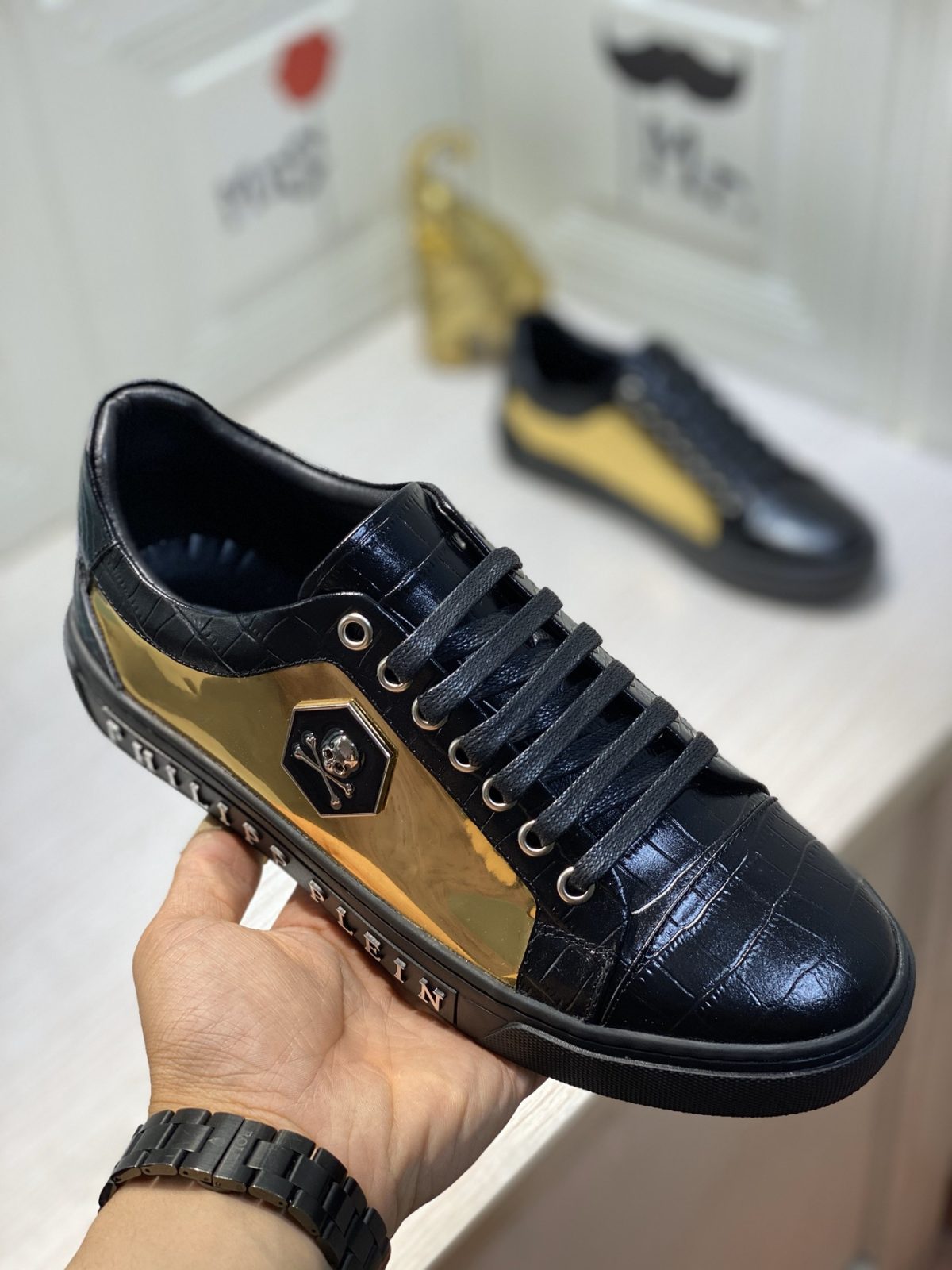 Philipp Plein Mens Outdoor Sneakers Shoes 38 - 45 - Image 6