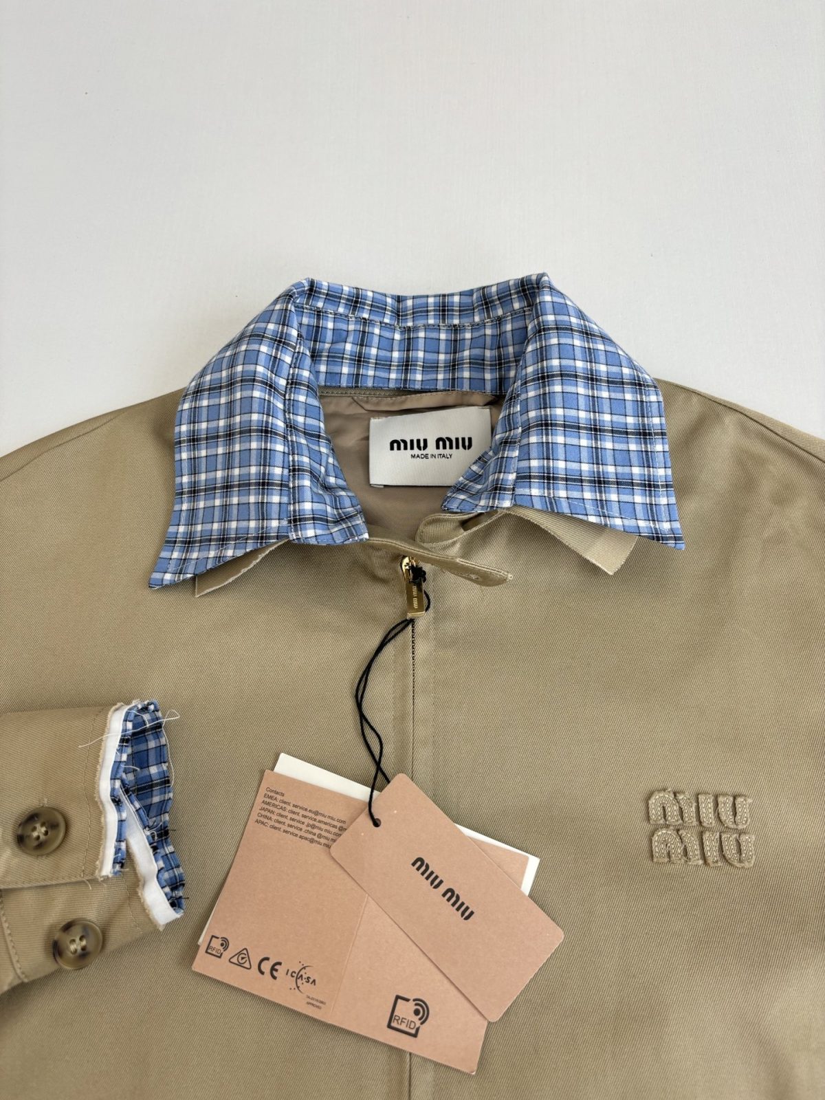 MiuMiu Unisex Jacket Size S-L - Image 10