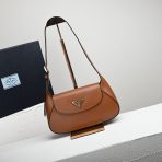 Prada 1BD358 Small Leather Shoulder Bags Size 25*15*5.5cm - Image 2