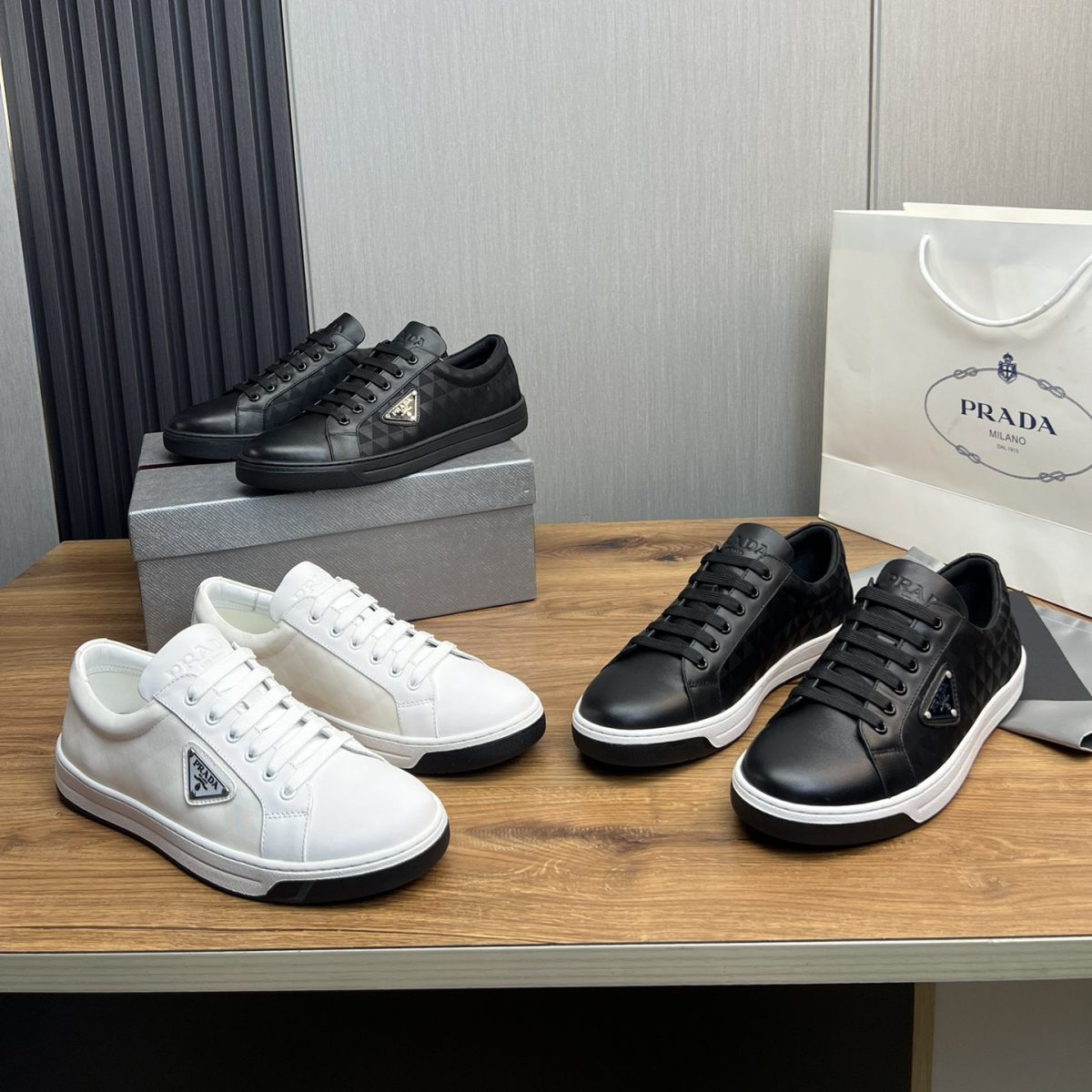 Prada New Sneaker Size 36-46 3-Color - Image 1