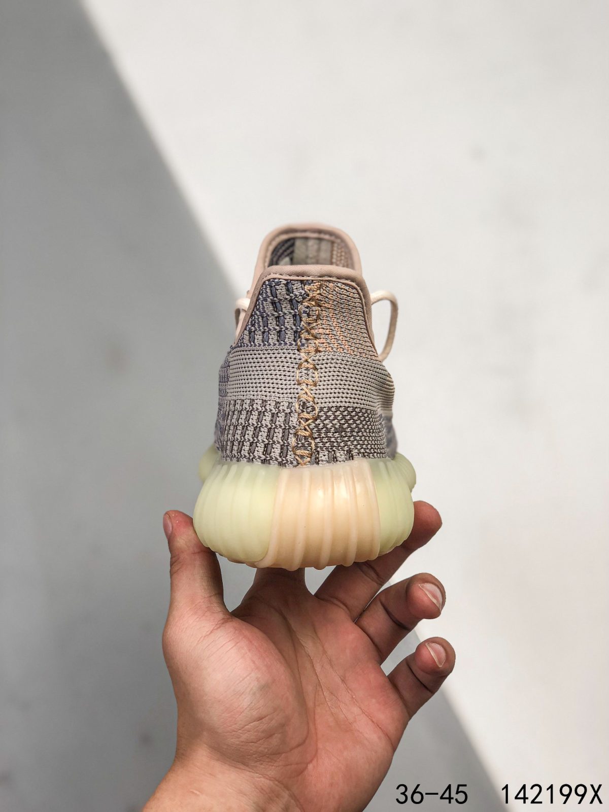 Yeezy 350 Boost 350 V2 Mens/Women Sneakers Shoes Light Yellow2 36 - 45 - Image 8