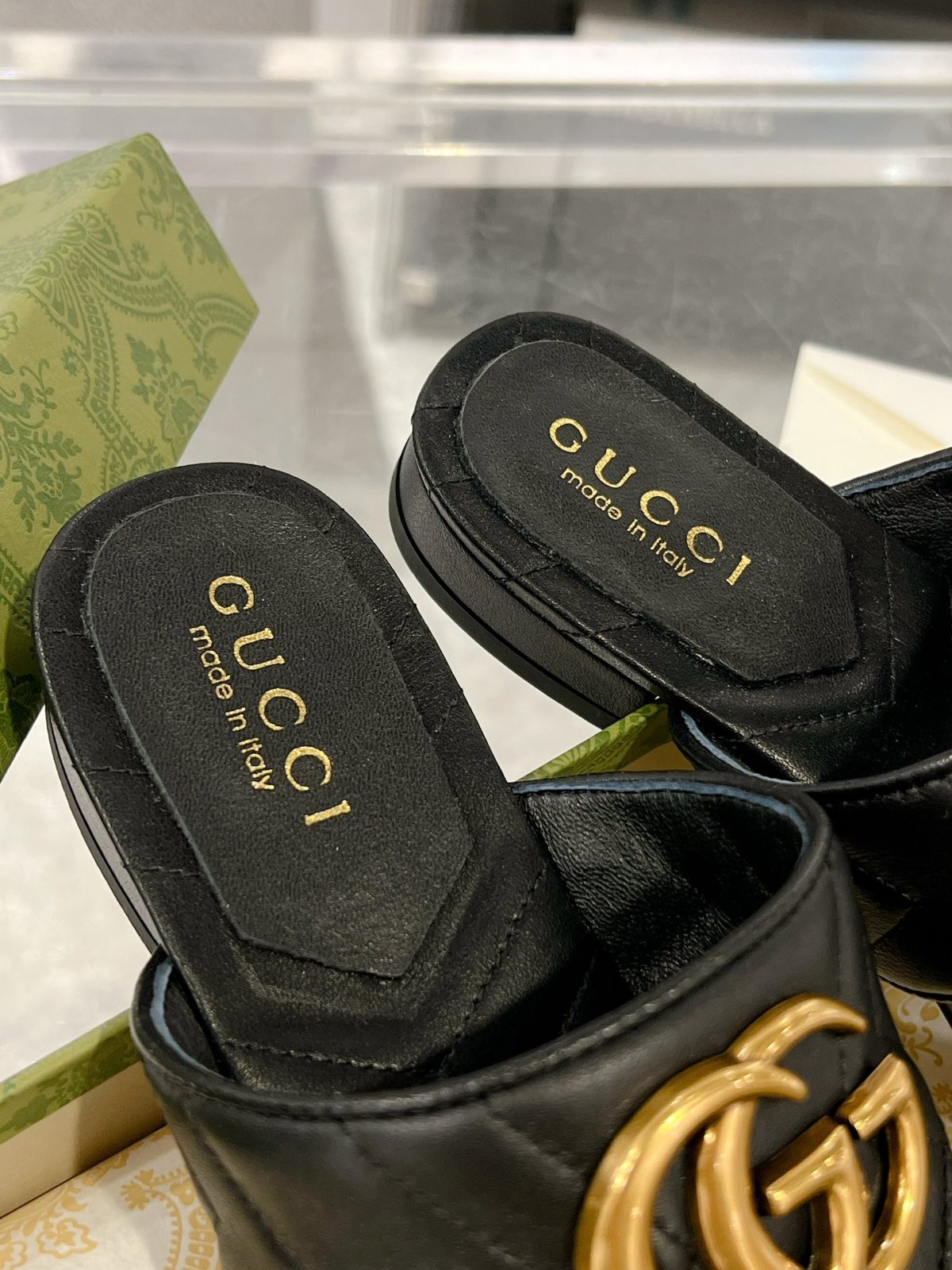 Gucci GG Marmont Slippers Size 36-41 - Image 6