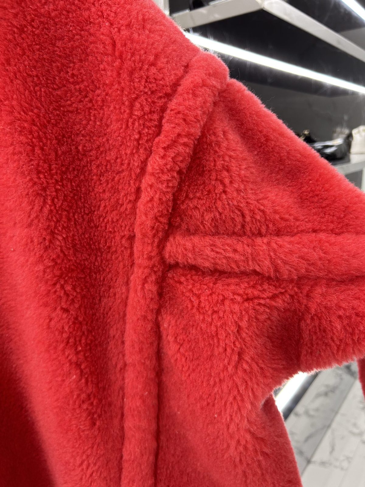 Max Mara Teddy fur long coat Size XS-M - Image 9