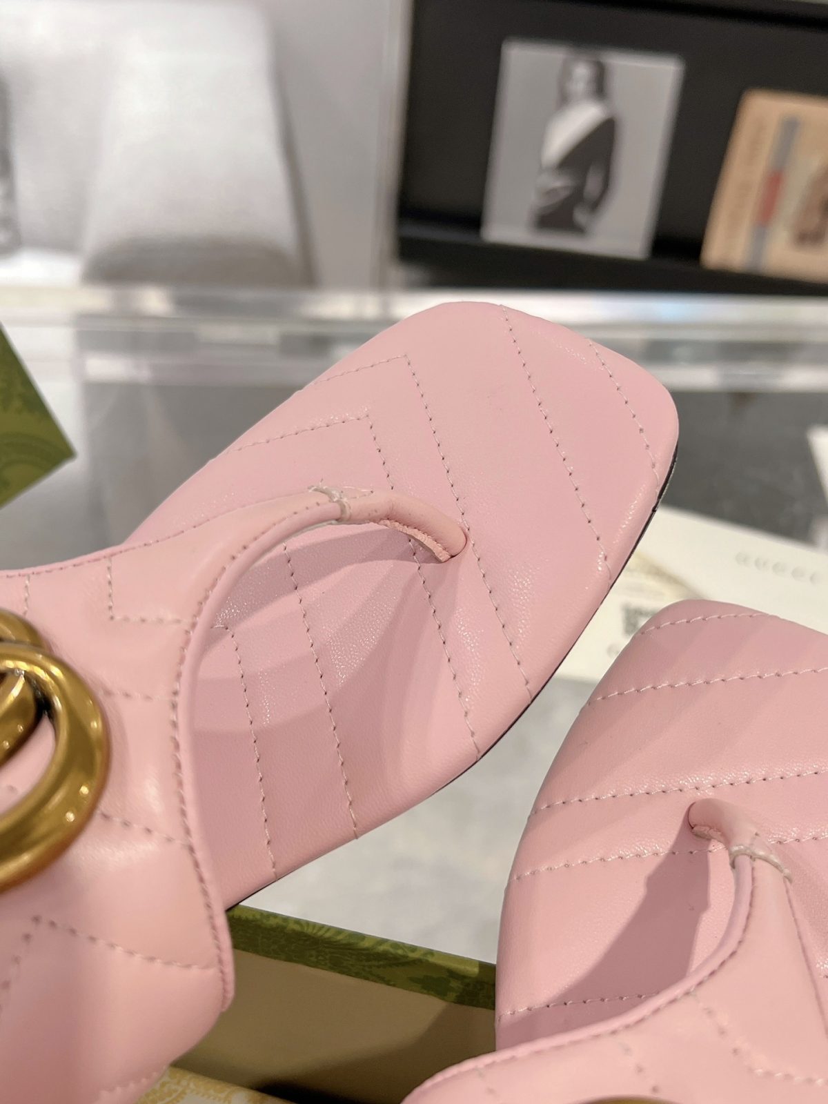 Gucci GG Marmont Slippers Size 36-41 - Image 8