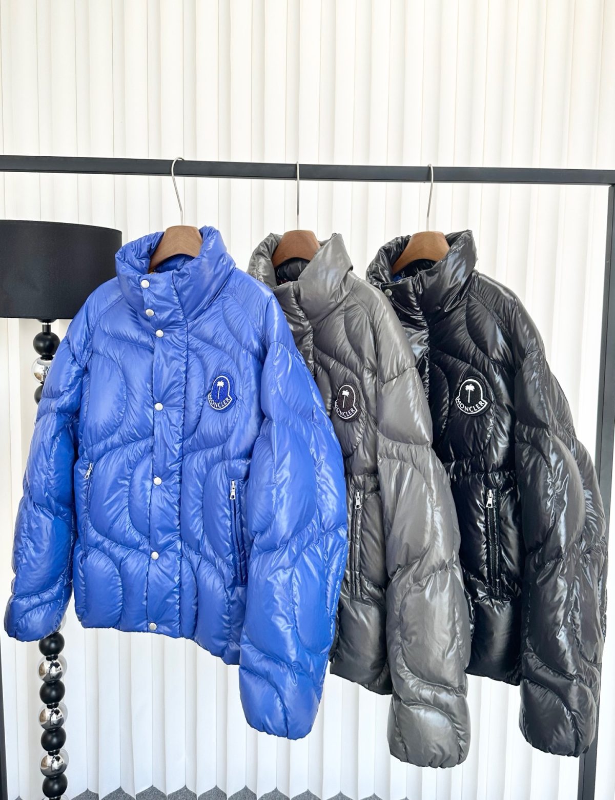 Moncler x Palm Angels New Winter Jacket Size S-2XL - Image 1