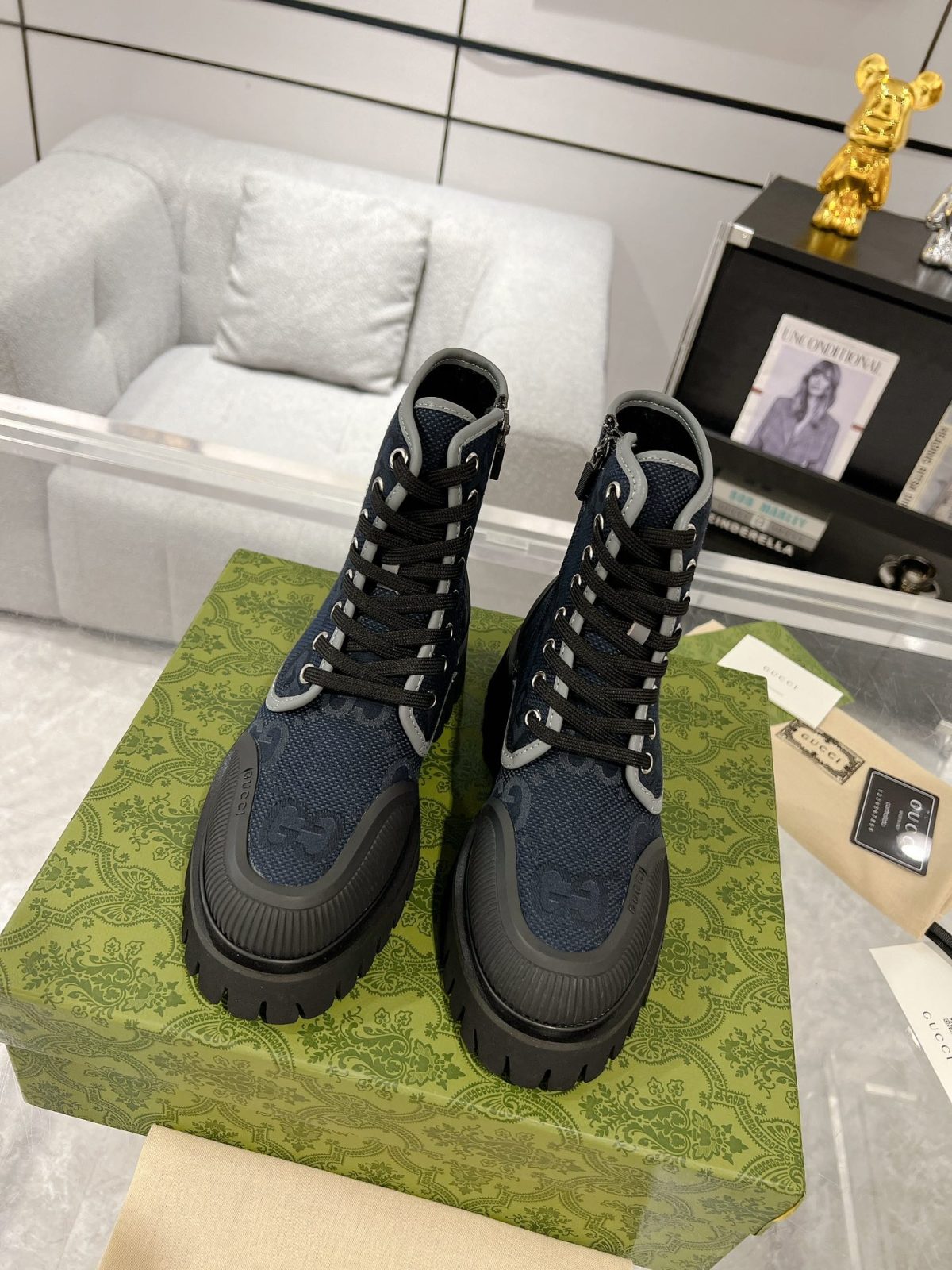 Gucci 23ss Women Boots Size 36-46 - Image 2