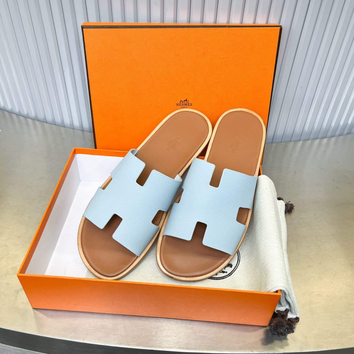 Hermes lzmir Sandals Size 40-45 - Image 9
