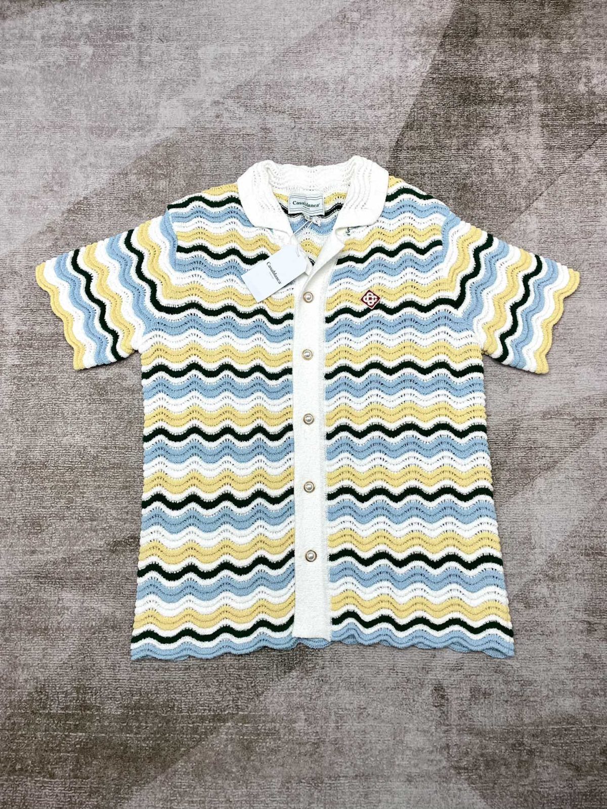 Casablanca Polo Shirt Size S-XL - Image 1