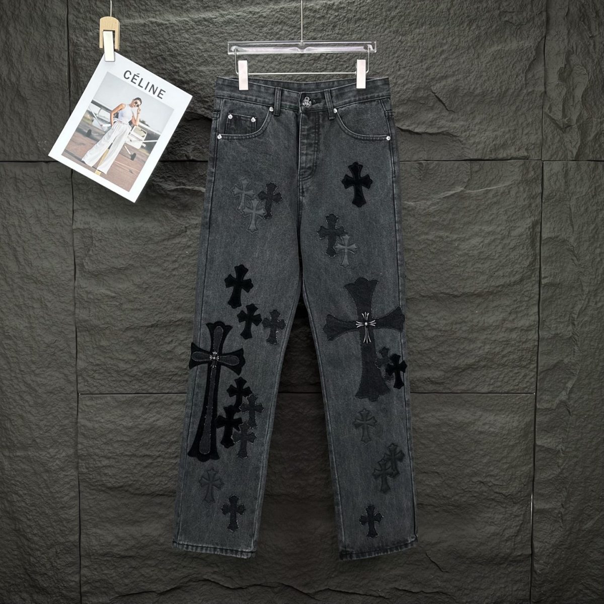 Chrome Hearts 2025 New Jeans Size S-2XL - Image 1