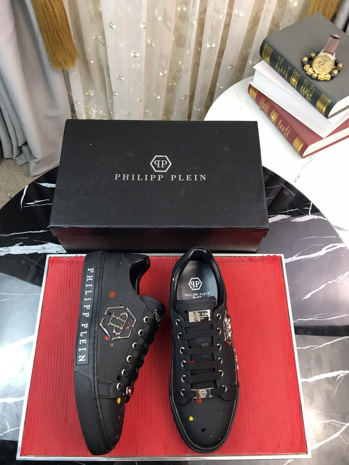 Philipp Plein Mens Outdoor Sneakers Shoes 38 - 45 - Image 2