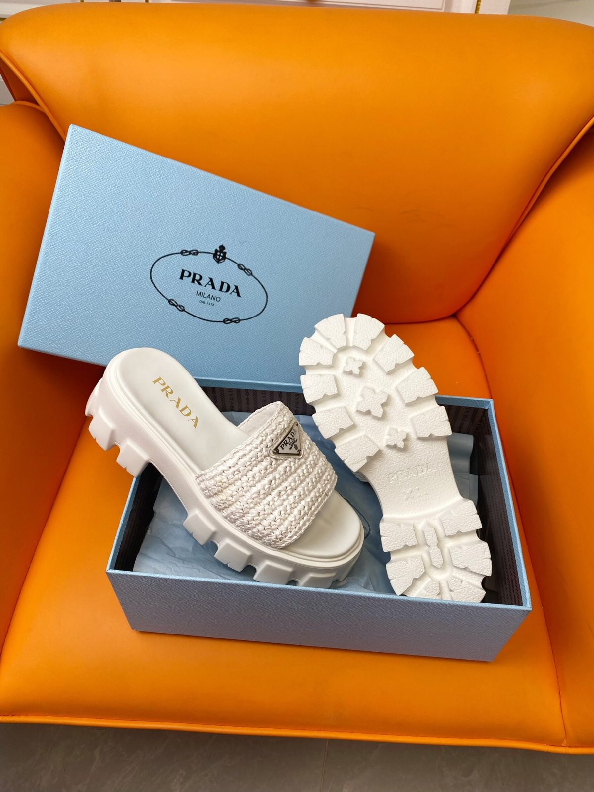 Prada 2024 New Monolith sandals Size 36-40 - Image 9