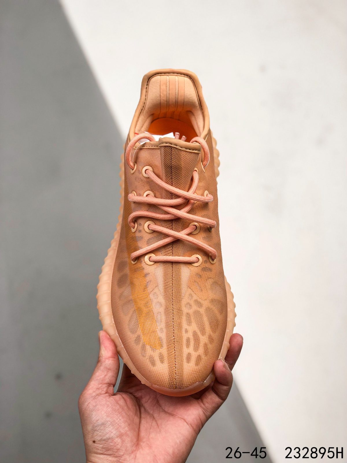 Yeezy 350 Boost 350 V2 Mono Lce Mens/Women Sneakers Shoes Orange 36 - 45 - Image 9