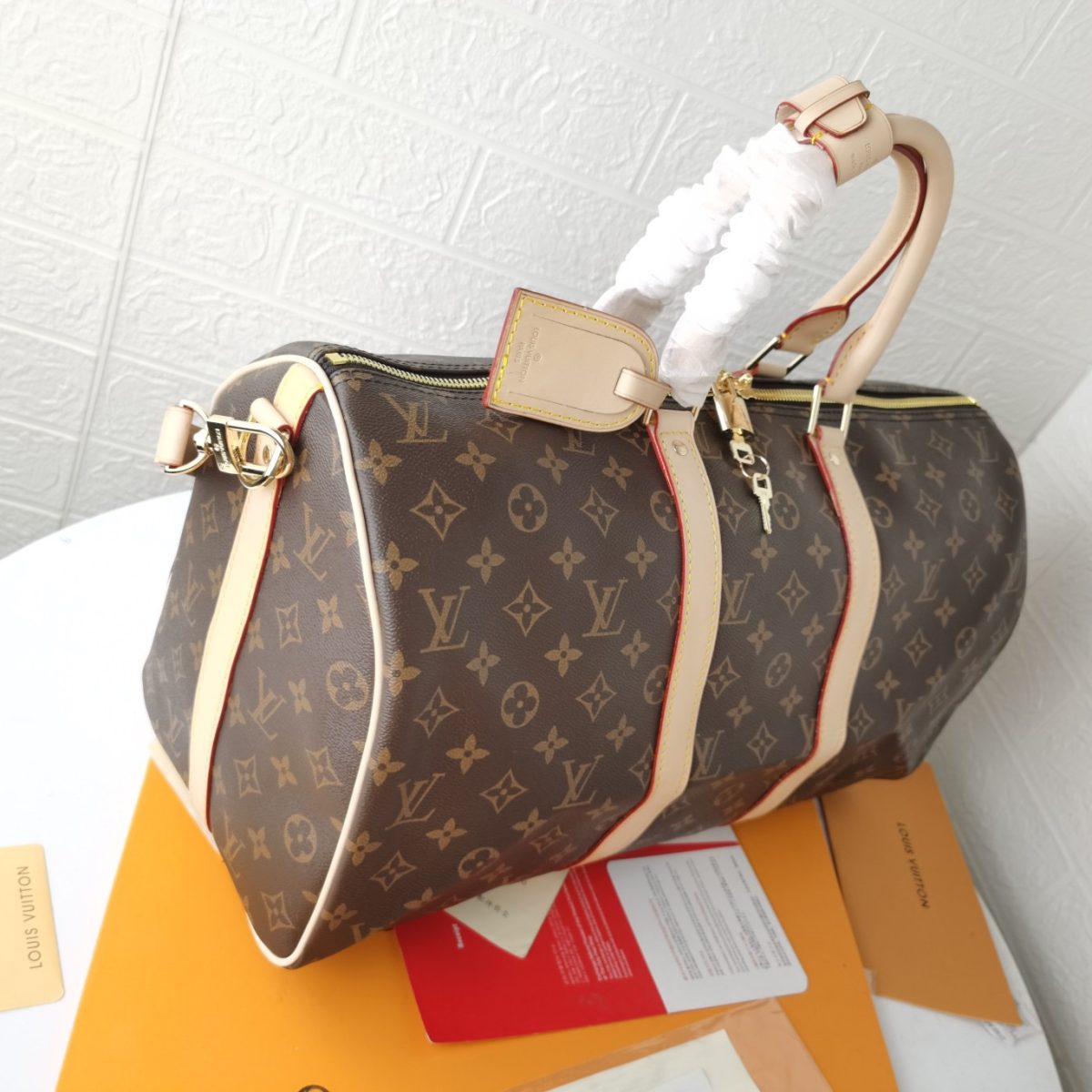 Louis Vuitton Keepall Travel Bags Size 50*29*23cm - Image 4