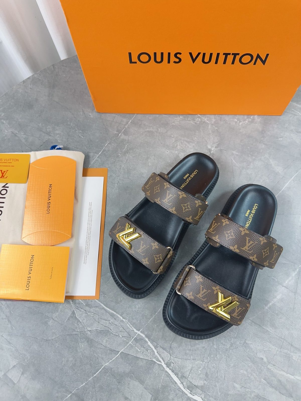 Louis Vuitton 2024ss Slippers Size 36-45 - Image 4