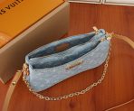 Louis Vuitton M83532 Liv Pochette Denim Cowboy Shoulder Bag Size 24.5*13.5*6.5cm - Image 8