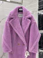 Max Mara Teddy fur long coat Size XS-M - Image 3