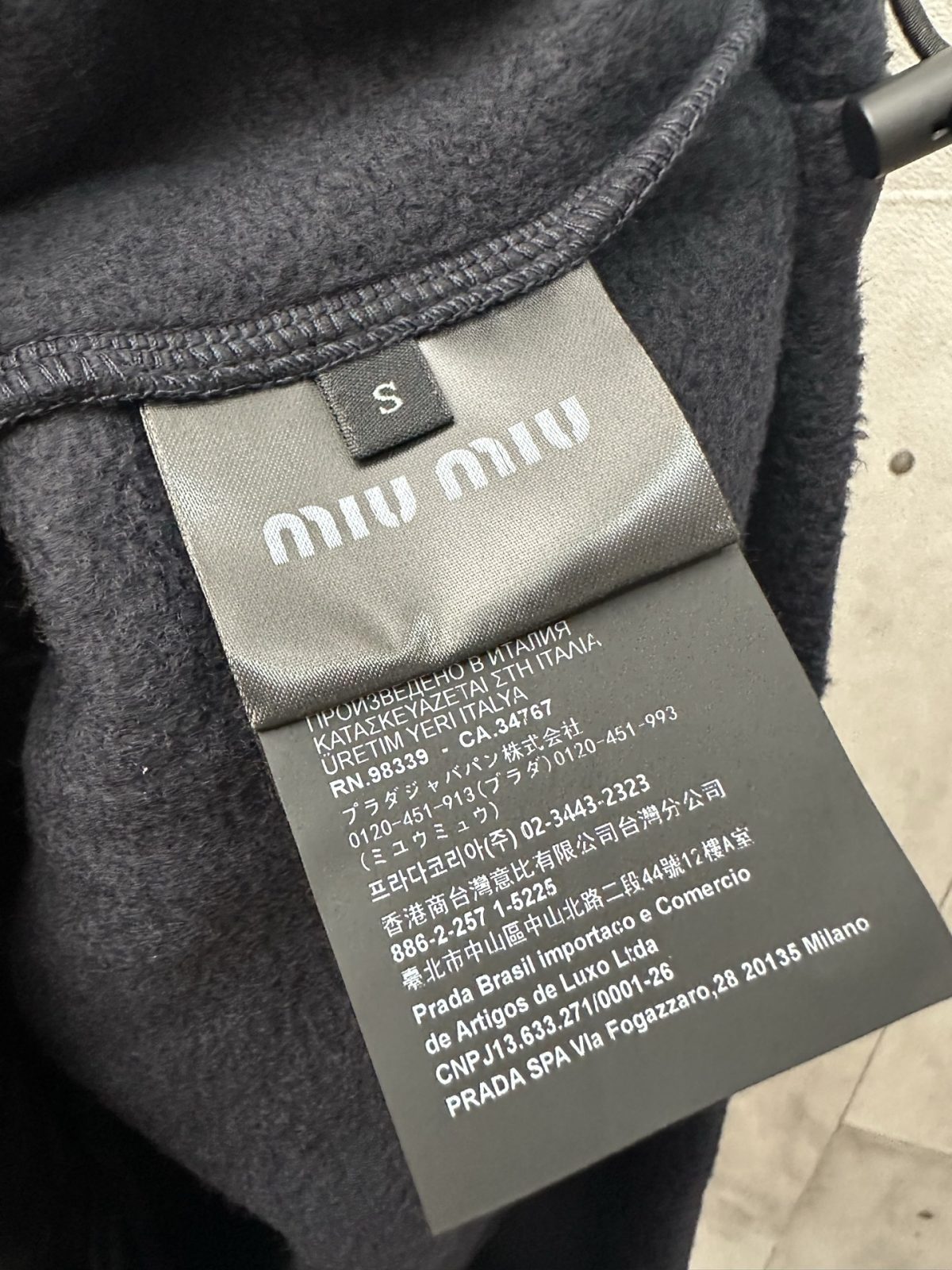 MiuMiu Unisex Jacket Size S-XL - Image 8