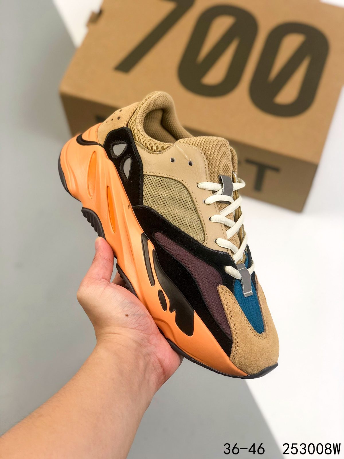 Yeezy Boost 700 V1 Sun Mens/Women's Sneakers Shoes 36 - 45 - Image 1