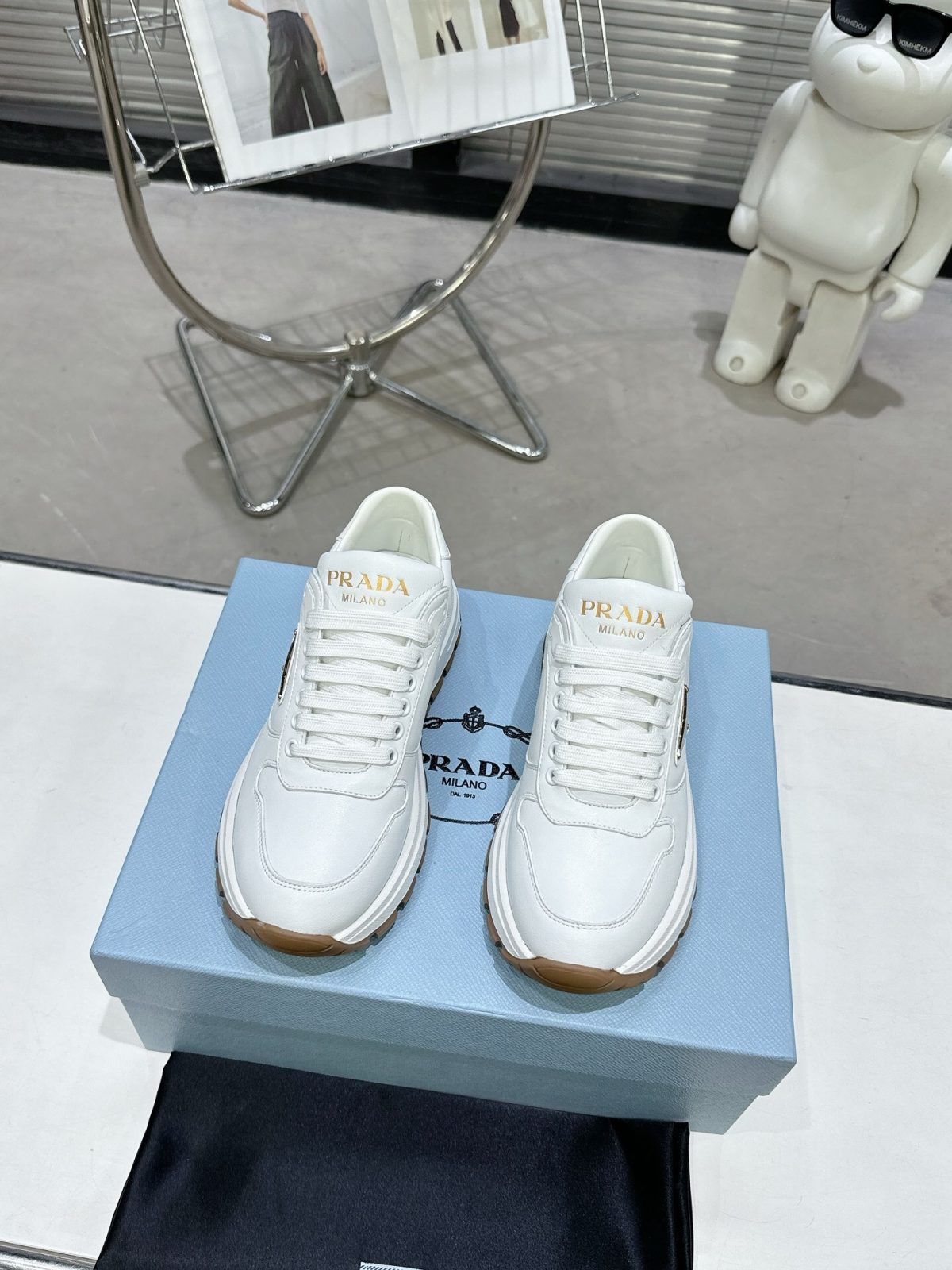 Prada 2024 New Leather sneaker Size 36-45 - Image 2