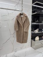 Max Mara Teddy fur long coat Size XS-M - Image 2