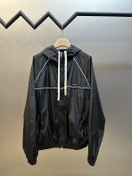 MiuMiu Nylon Zipper Hooded Jacket Size S-XL