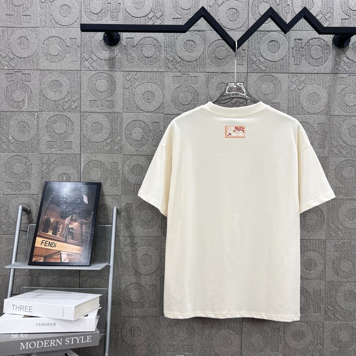 Fendi T Shirt  Embroider Logo Size XS-L - Image 6