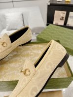 Gucci Jordaan GG Flora Loafers Size 35-41 - Image 8