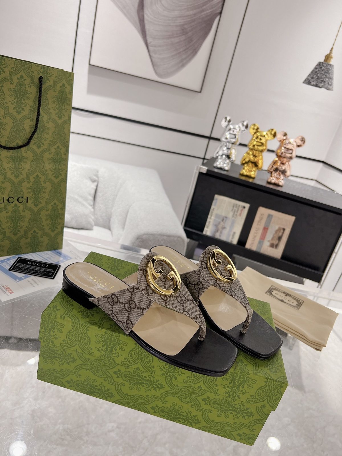 Gucci Blondie Slippers Size 36-40 - Image 3
