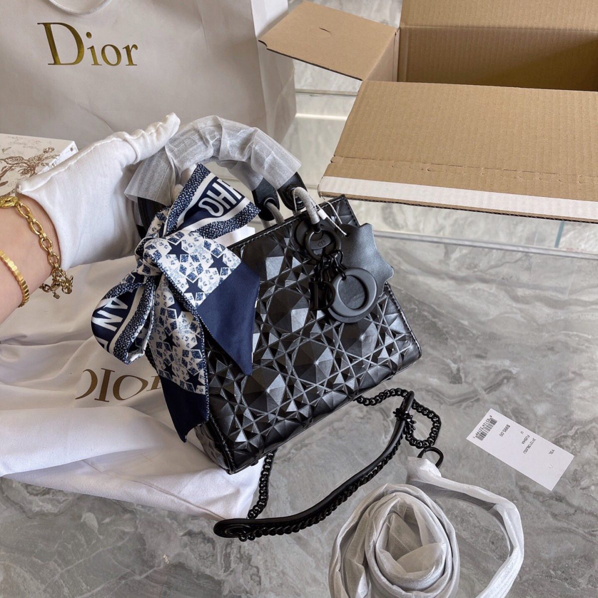 Dior Lady 2022SS Women Shoulder Bags 17cm - Image 2