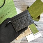 Gucci GG Gucci Signature card case Size 10*7cm Style: 473927 - Image 2