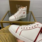 Christian Louboutin Louis the Lips High-Top Sneaker Size 36-46 - Image 6