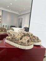 Gucci Women Thick soled Sandals Size 35-41 - Image 4