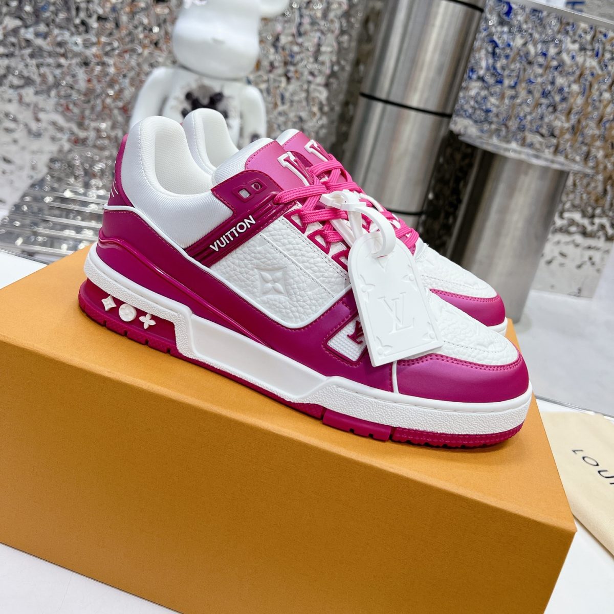 Louis Vuitton Trainer Monogram denim Sneaker Size 36-46 - Image 1