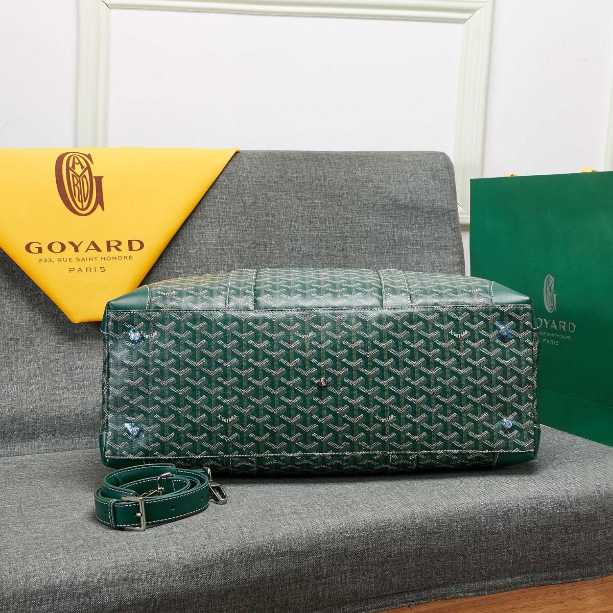 Goyard Bowling Travel Bags Size 48*28*22cm - Image 5