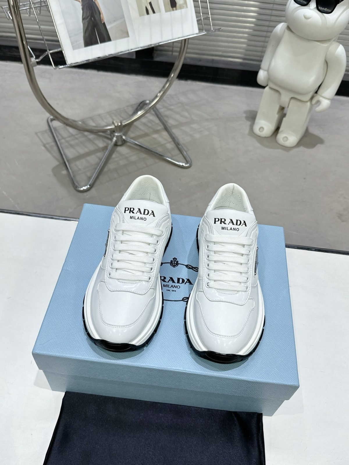 Prada 2024 New Leather sneaker Size 36-45 - Image 2