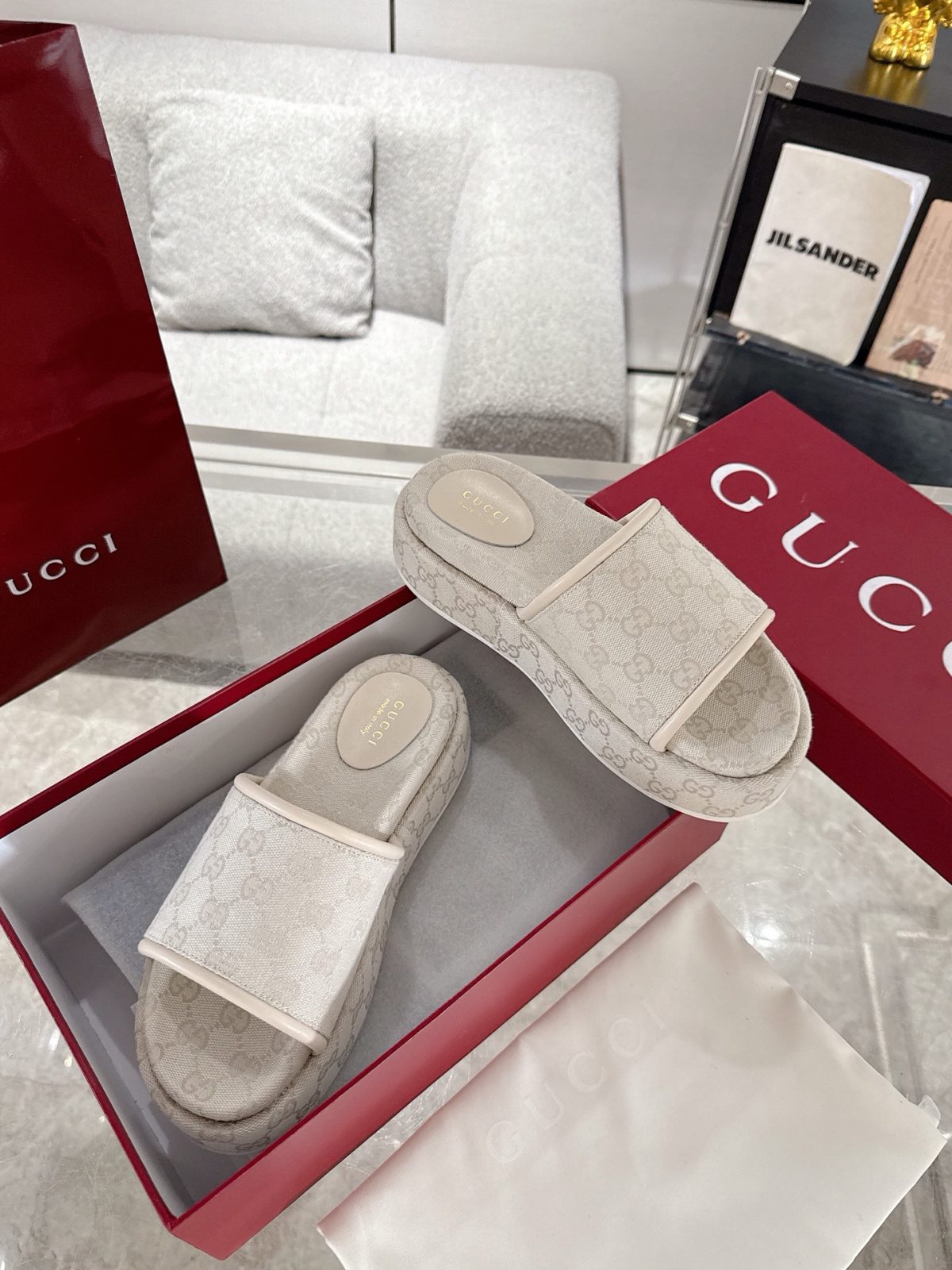 Gucci Platform Sandal Slippers Size 36-44 - Image 5