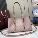 Gucci GG Emblem Women Shopping Bags Size 30*18*11cm - Image 3
