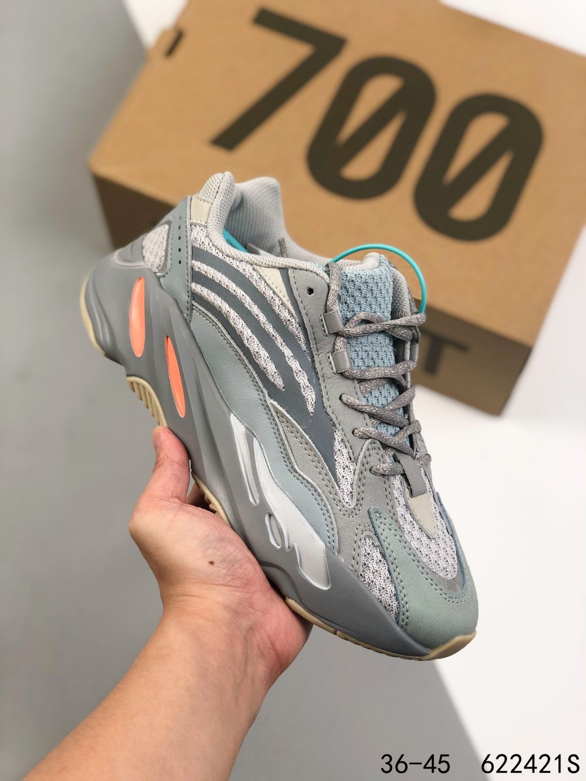 Yeezy Boost 700 V1 Sun Mens/Women's Sneakers Shoes 36 - 45 - Image 1