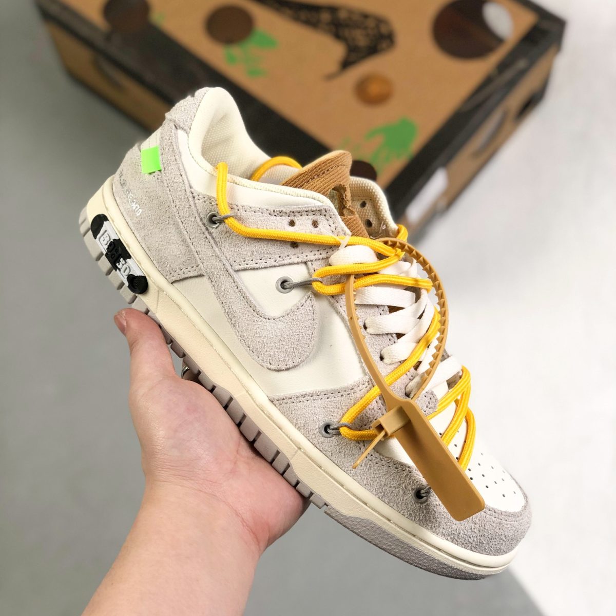 Nike Dunk Low x OFF White Top Sneakers  Gr. 36-45 - Image 1